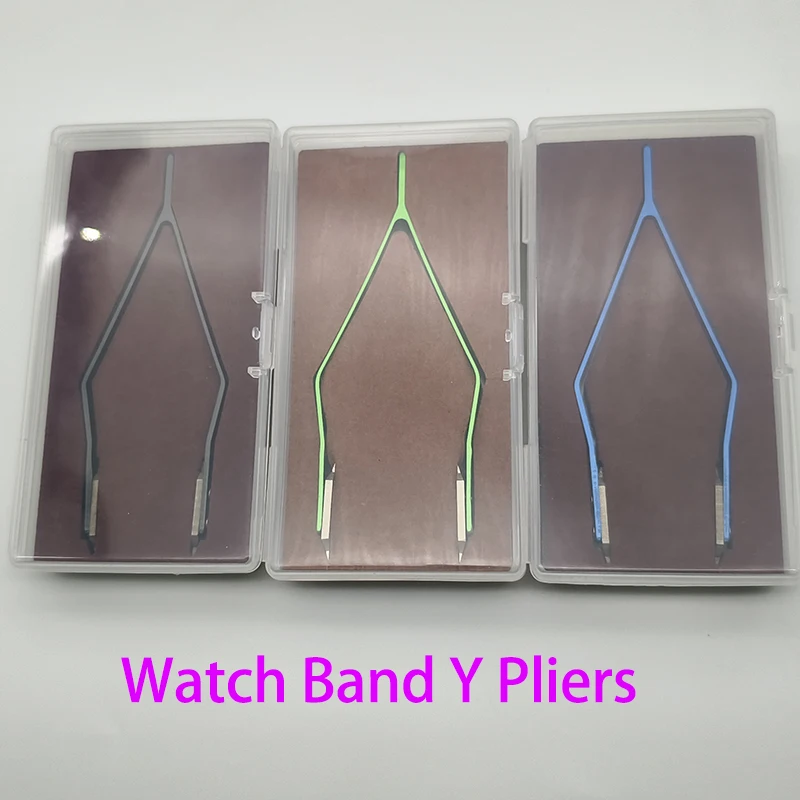 High Quality Watchband Spring Bar Removal Tweezer Watch Strap Link Bar Remover Tools For Watchmakers