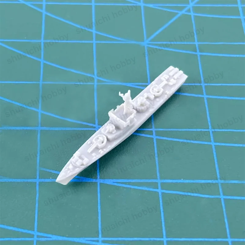 5PCS China 037 Submarine Chaser 1/2000 1/1250 Scale Resin Combat Boat Model Battleship Assembly for DIY Militray Toy Collection