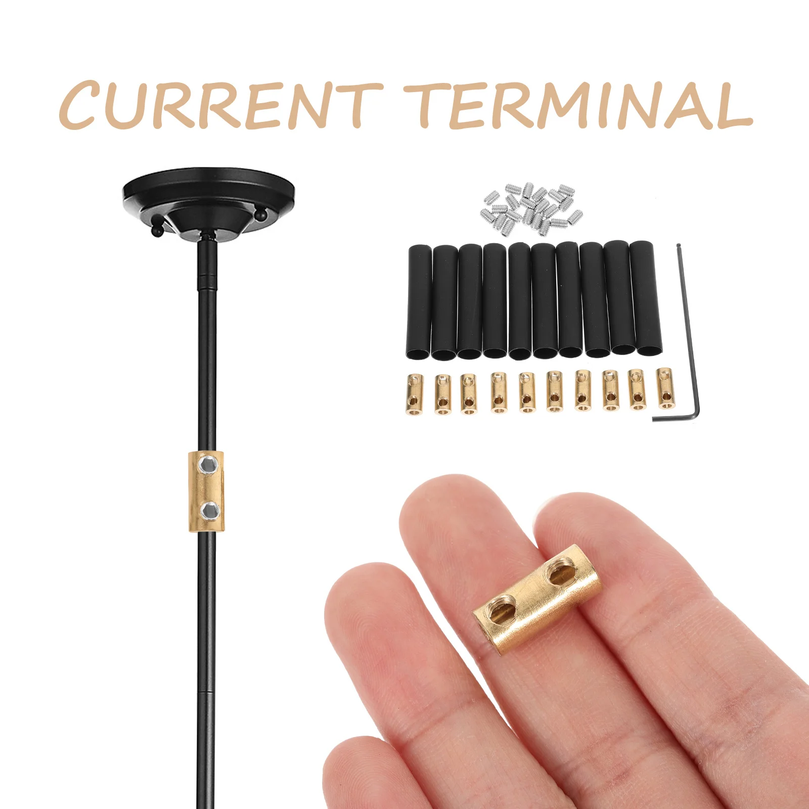 

60 Amp 1 Set Circuit Nut Terminals Quick Wiring Connection Kit For Automotive Household Appliances Machinery Equipment Wire