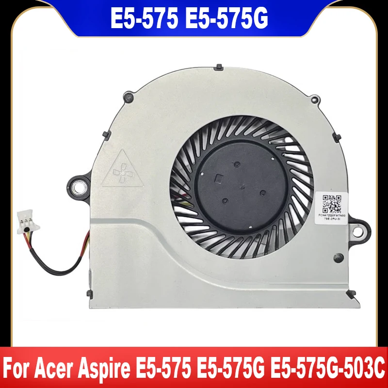 Original For Acer Aspire E5-575 E5-575G E5-575G-503C Laptop Cooling Fan Cooler Heatsink Radiator FCN47ZQ0FATN00 FCNFBZAA009010