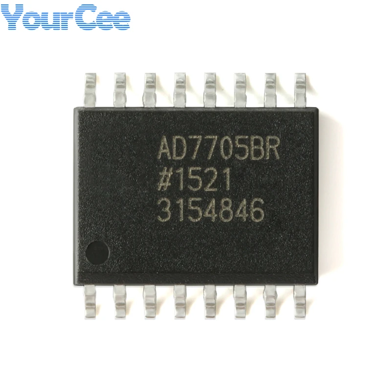 AD7705BRZ-REEL AD7705 AD7705BRZ SOIC-16 16-bit Σ-Δ Analog-to-digital Converter  (ADC) Chip