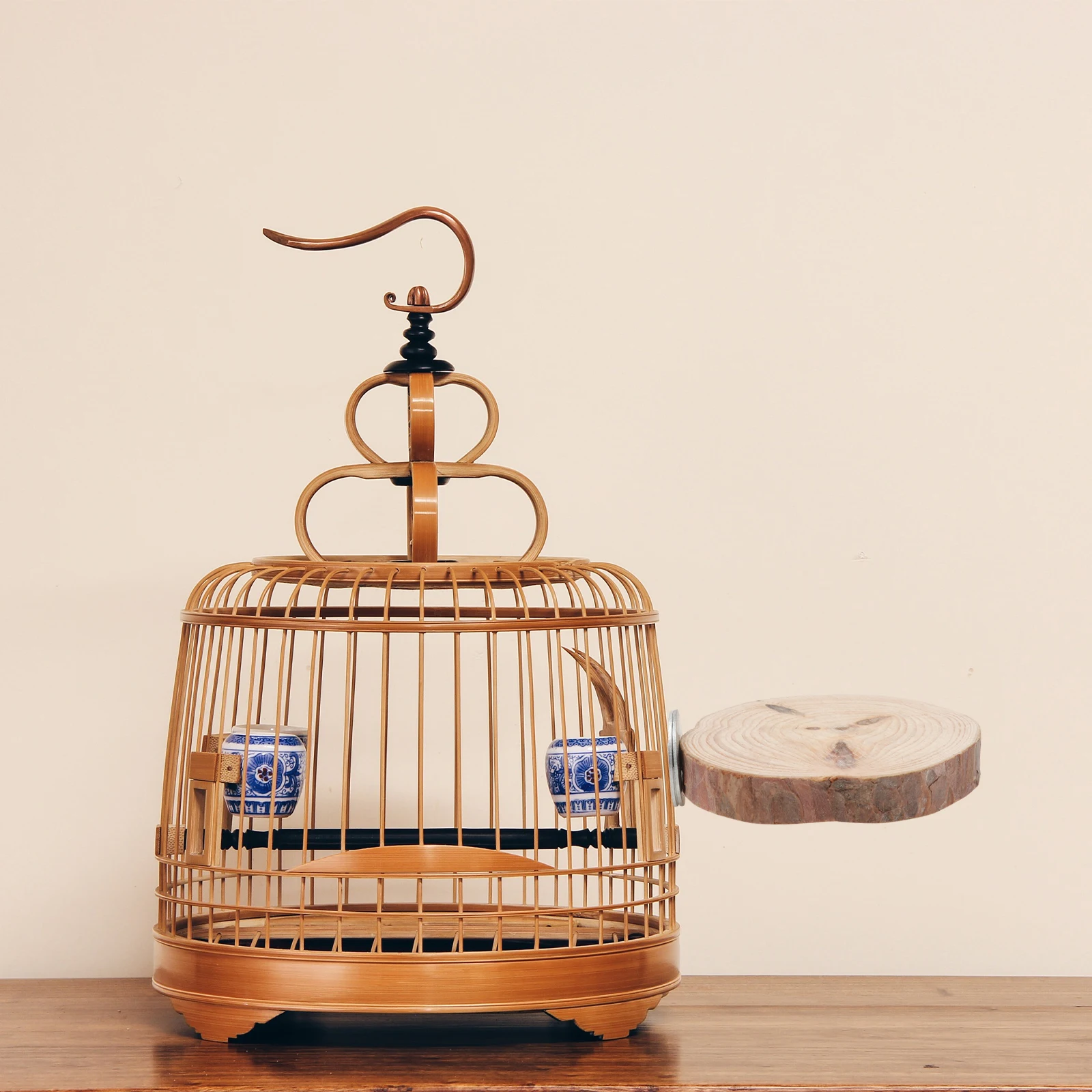 

2PCS Pine Wood Perches Natural Accessories Birds St Gangplank Pet Supplies Parrot Safe Durable Wooden