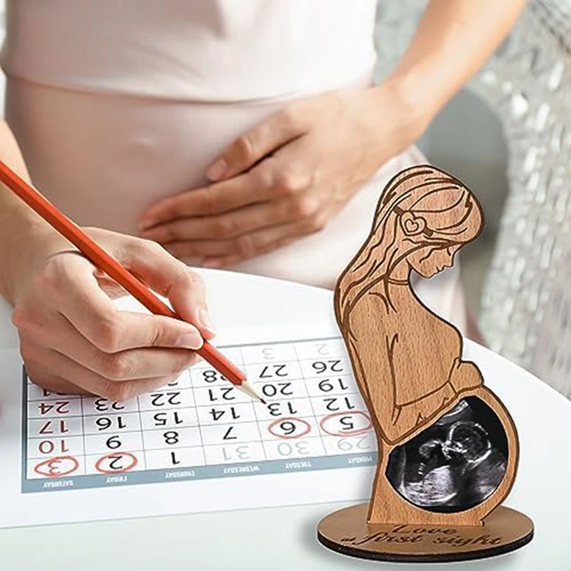 Pregnant Woman Sonogram Picture Frame First Time Mom'S Gift Ultrasound Frame Mom to Be Gifts for 1St Time Mom