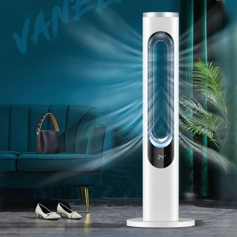 

Безлистный вентилятор, бытовой холодный электрический вентилятор, циркуляция, очистка, спальня, тряска, бесшумная напольная башня, напольный вентилятор с отрицательными ионами