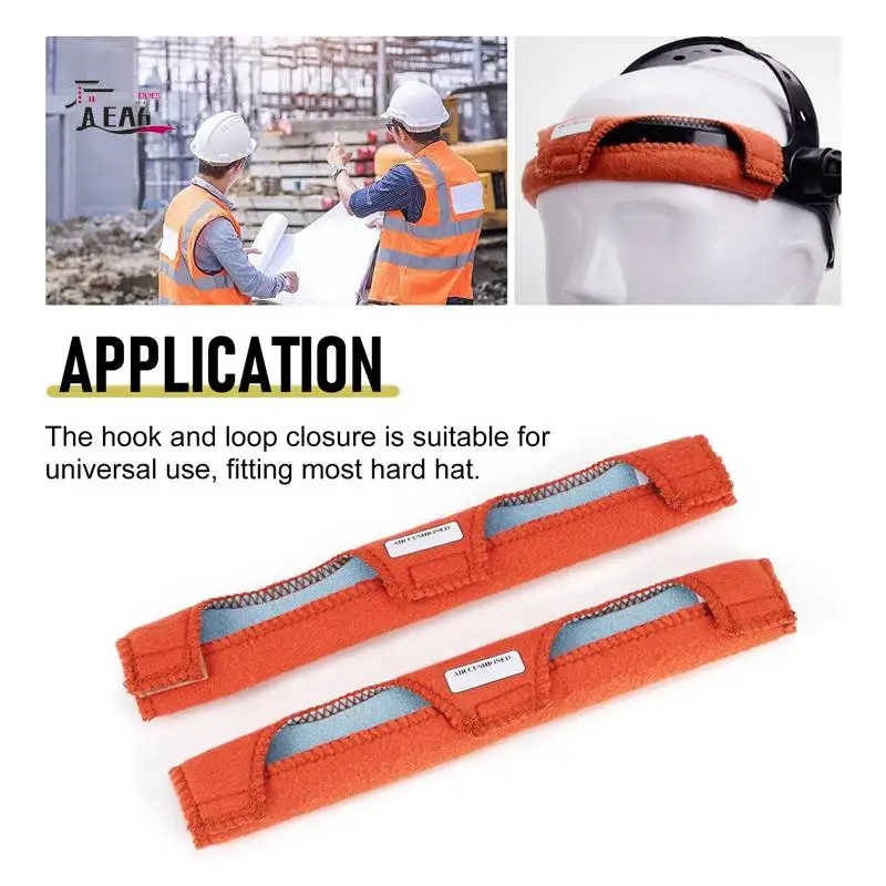 

AEA6-2 шт. каска шлем FR Sweatsopad с воздушной подушкой 20-3200 В спортивная повязка