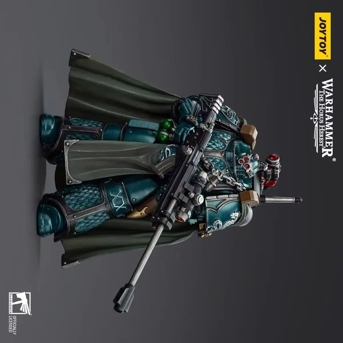 【pre-sale】joytoy-1-18-action-figure-warhammer-the-horus-heresy-alpha-legion-exodus-the-one-who-is-many-with-sniper-rifle-toy