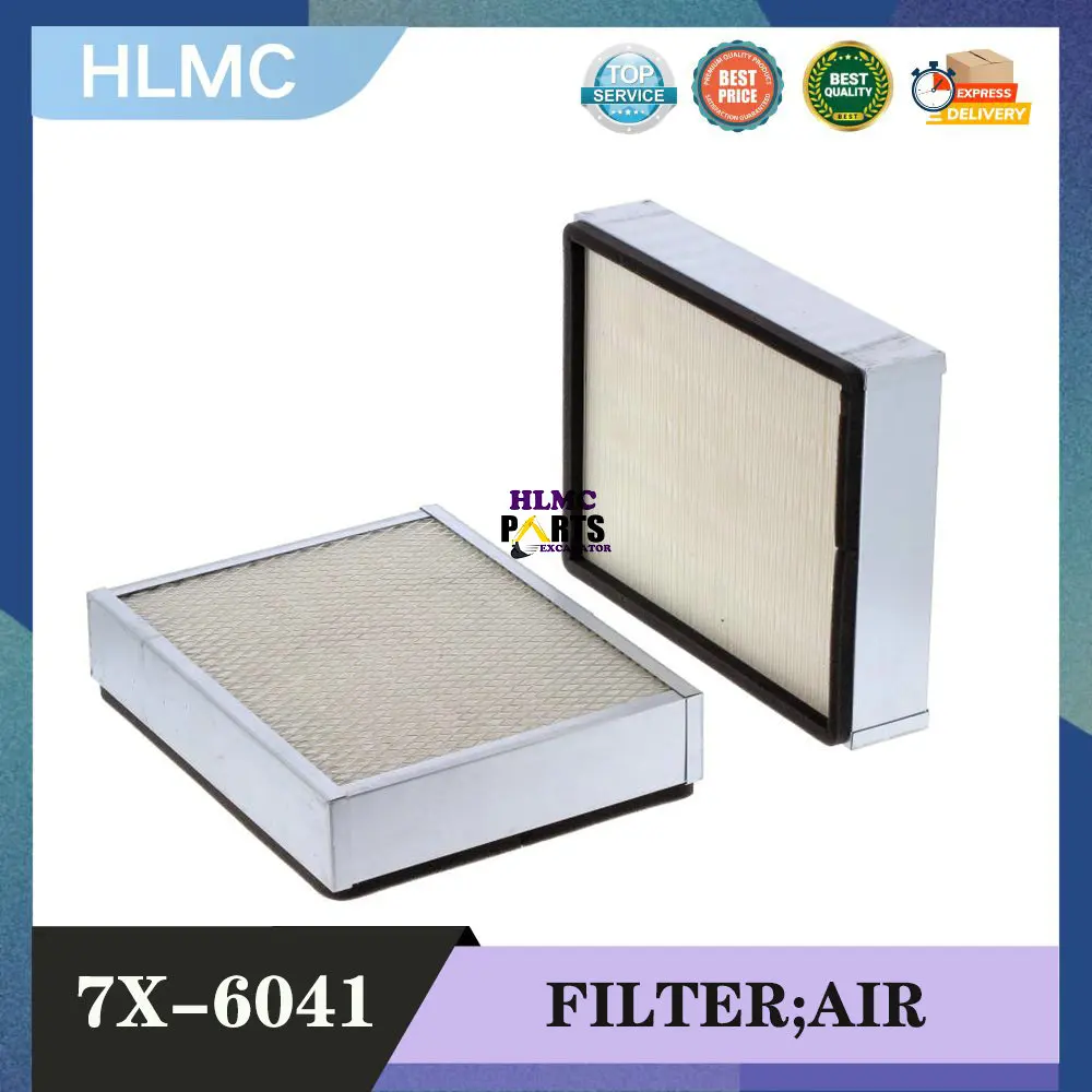 Excavator Parts 7X0041 7X6041 AF25672 Cabin Air Conditioner Filter AF55783 P524704 P780298