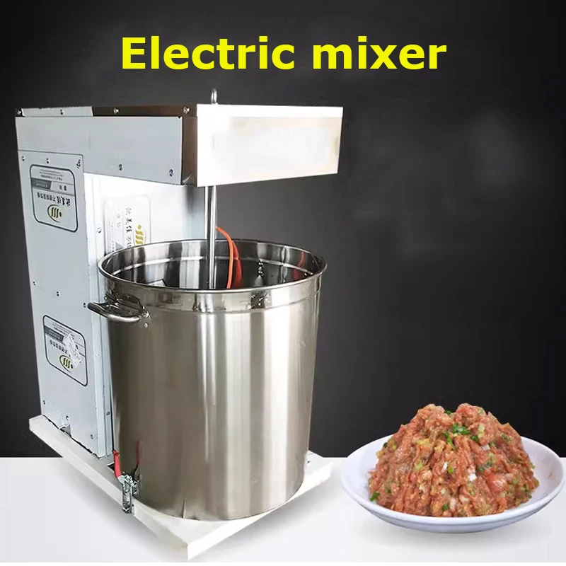 Meat Mixing Machine Commercial Large Capacity And Power Stainless Steel Automatic Dumpling Sausage Filling Stuffing Make Blender