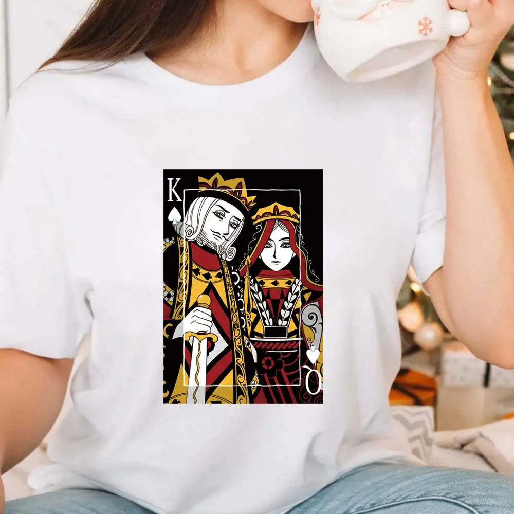 Fashion Poker Design Iron-On Transfer For Clothing DIY A-Level Washable T-shirts Thermal Stickers Retro Style Patches Appliqued