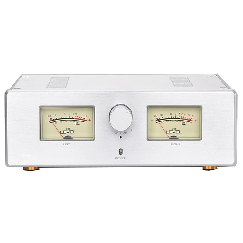 

New Sanyo Thick Film Stk443 Retro Hifi Fever Dual Meter Power Amplifier 25w*2 Optional Bluetooth