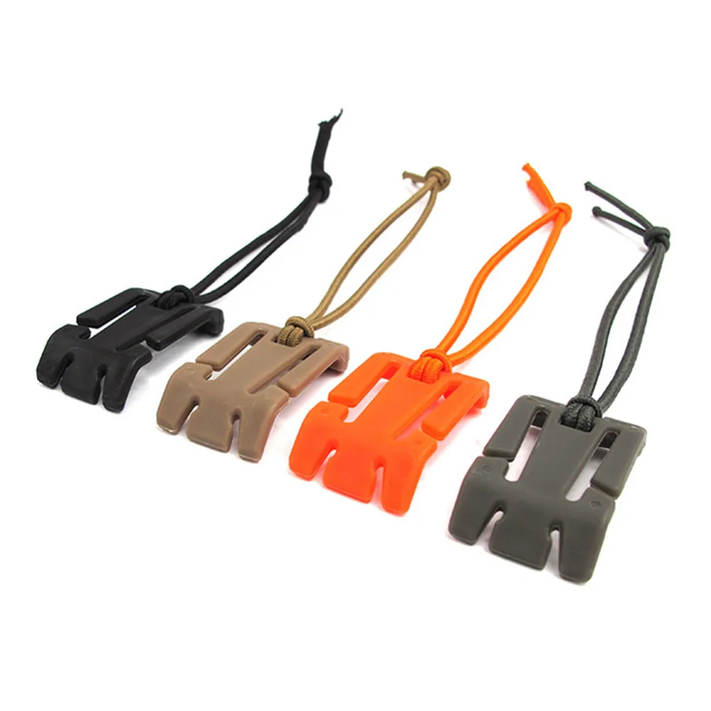 

4 Pcs Webbing Buckles Elastic Bands Backpack Systems Outdoor Mountaineering Accessories Fits Hunting Bags Storage
