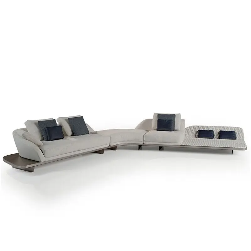 Modular combination sofa, compressed fabric sponge sofa, suitable for hotel living room, modern style