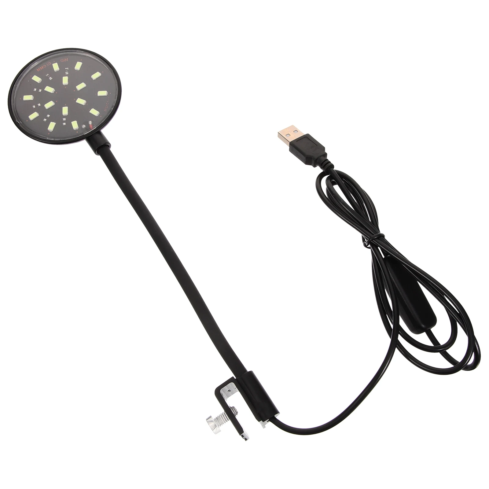 

Led Aquarium Light Lamp Clip Type Small Marine Accessory Reusable Household Aquarium Lamp Bright Durable