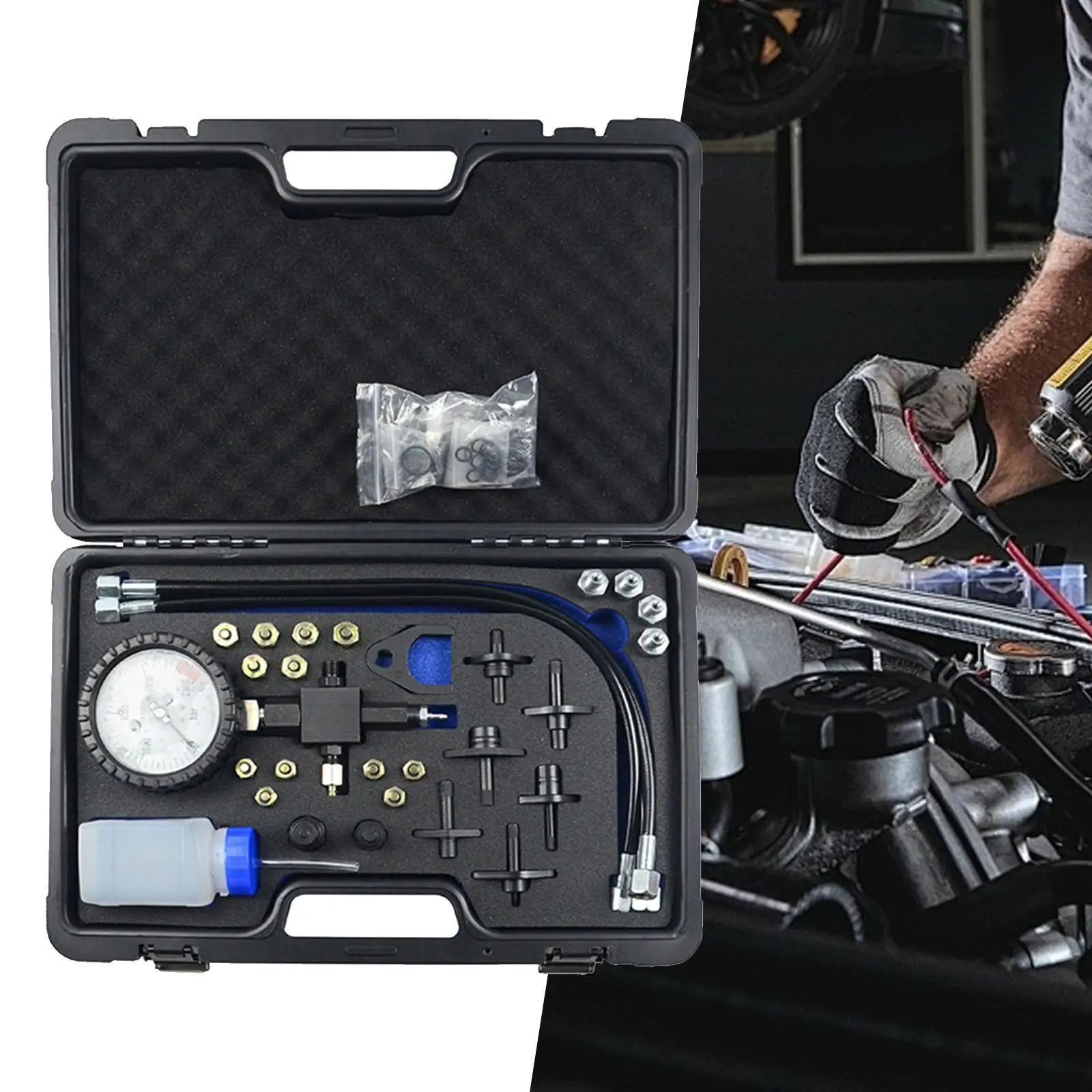 

Простой в использовании портативный высокопроизводительный практичный прибор для проверки давления в рельсе