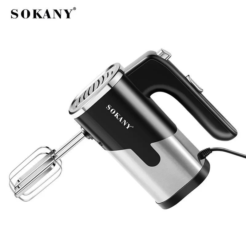 Hand Mixer Electric, 5-Speed 800W Powerful Motor, Hand Mixer Electric Handheld with Accessories, Flat Beaters, Dough Hooks