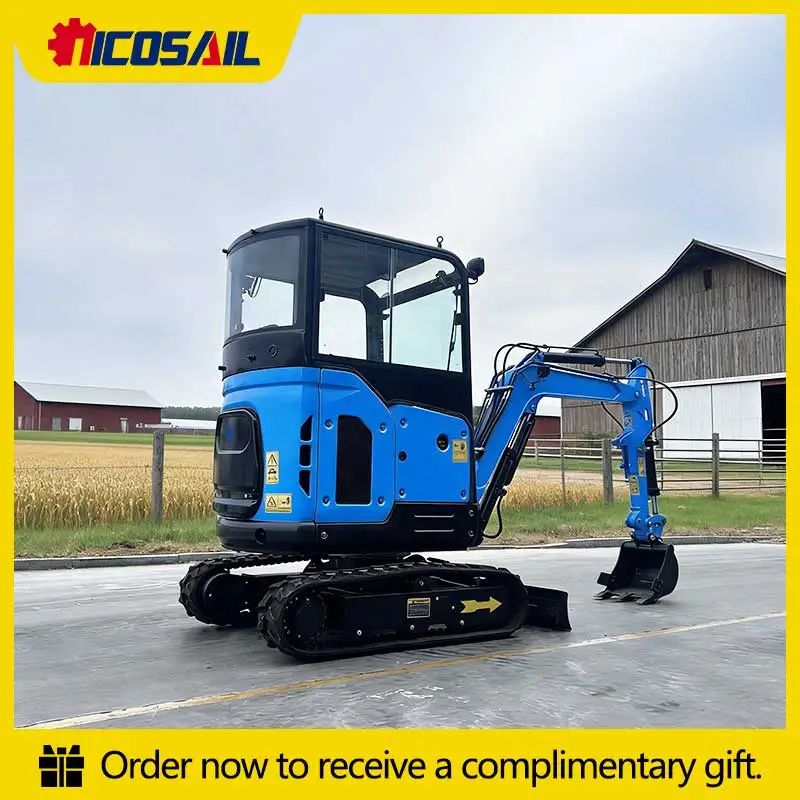 

Cost-Effective All-In-One 2-3t Mini Excavator High Cost-Performance for Small Businesses, Independent Contractors & Hobby Farmer