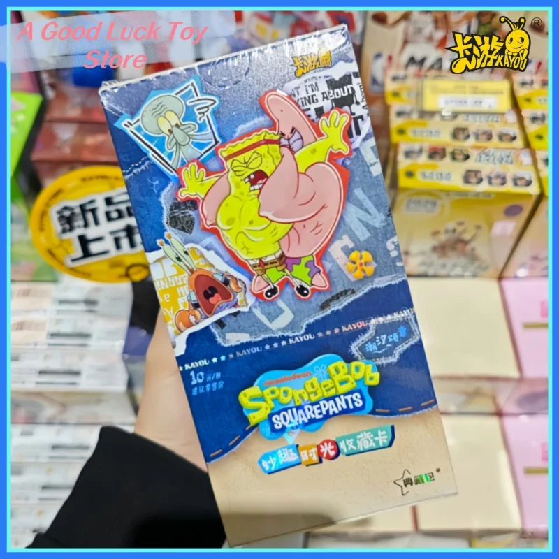 

Kayou Spongebob Squarepants Collection Cards Classic Animation Fun Time Series Vol.2 Theme Bp Or Ur Character Trading Cards Gift