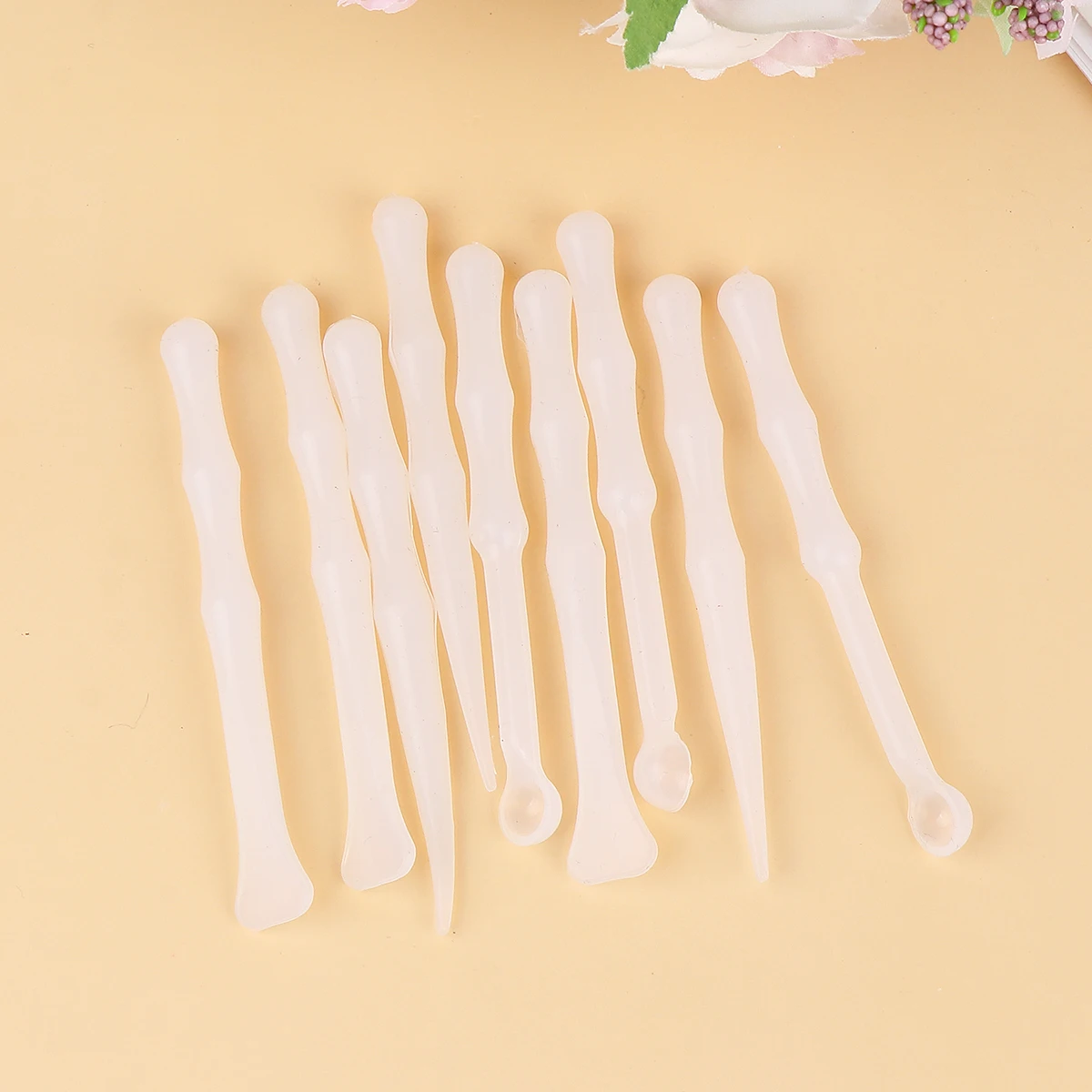 

Silicone Sticks Glue Stirrers Mixing Tools for Epoxy Resin Jewelry Making White Color Modulation Spoons Craft Gadgets