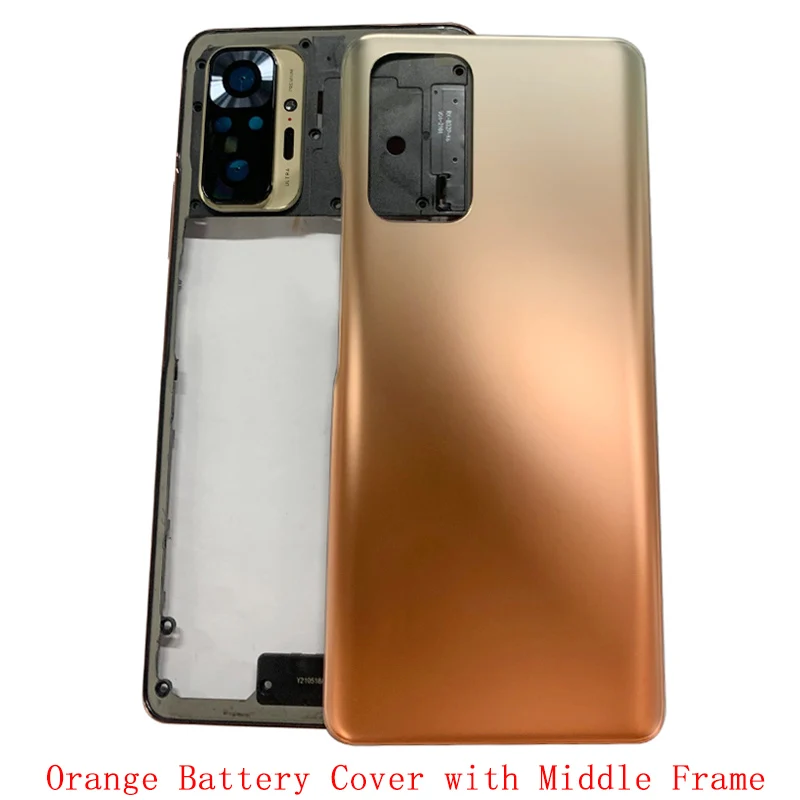 Rear Cover Back Cover Case Housing For Redmi Note 10 Pro Battery Door Middle Frame Repair Parts image 4