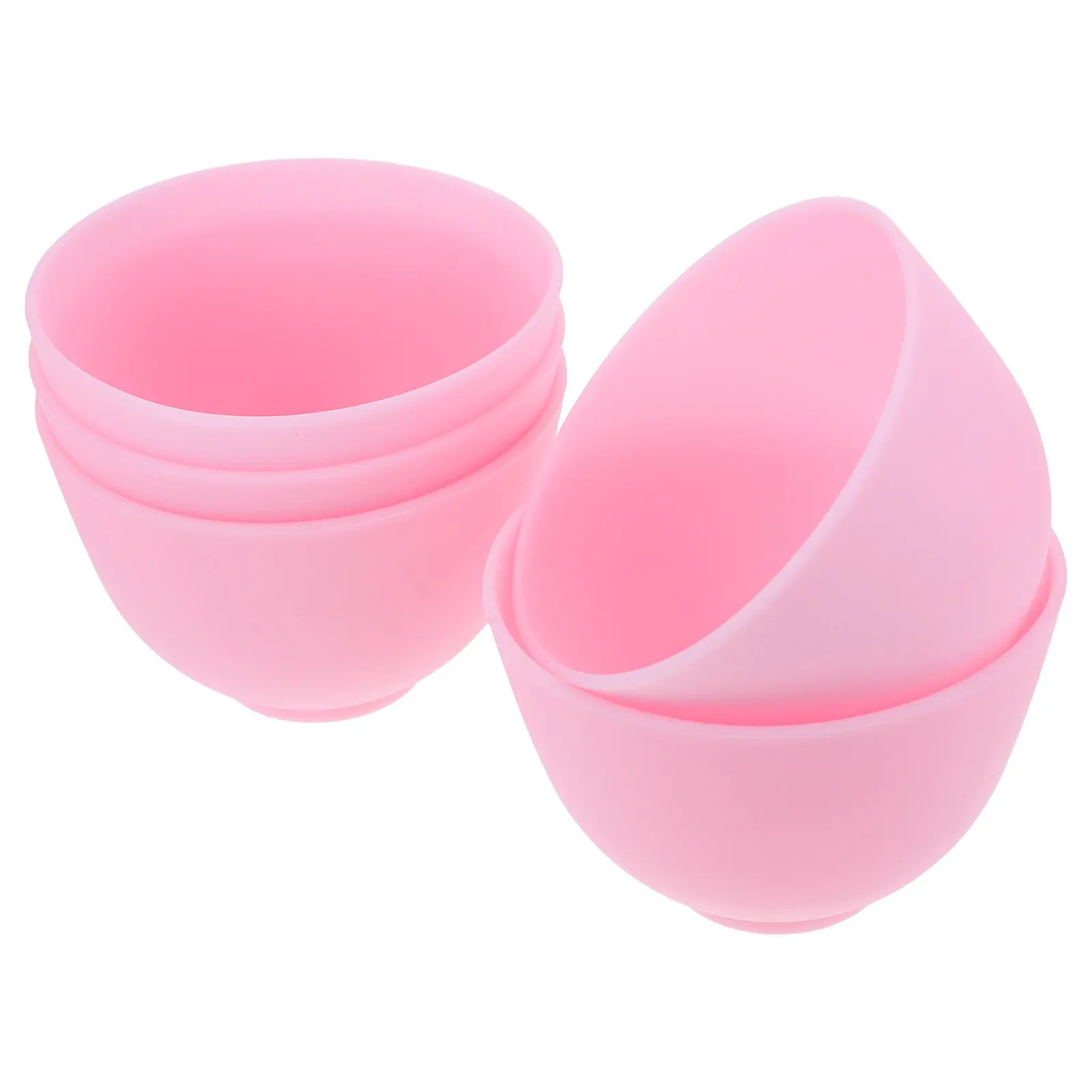 

5pcs Medium Silicone Mixing Bowl DIY Beauty Tool for Facial Mask Mask Mixing Tool Making Portable Spa Supplies