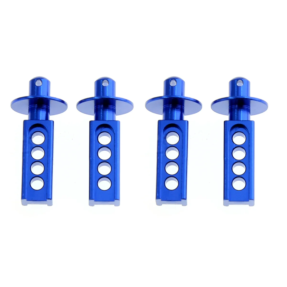 

4x Metal Front Body Posts Mount Shell Column for Traxxas Mini E-Revo E Revo Slash 1/16 RC Car Upgrades Parts,1