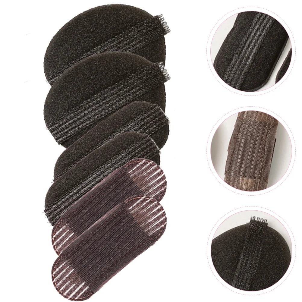 Hair Bump Volume Clips Clip Up Volumizing Tool Padding Pad It Base Pads Styling Insert Sponge Bun Inserts Bases Hairpin Puff