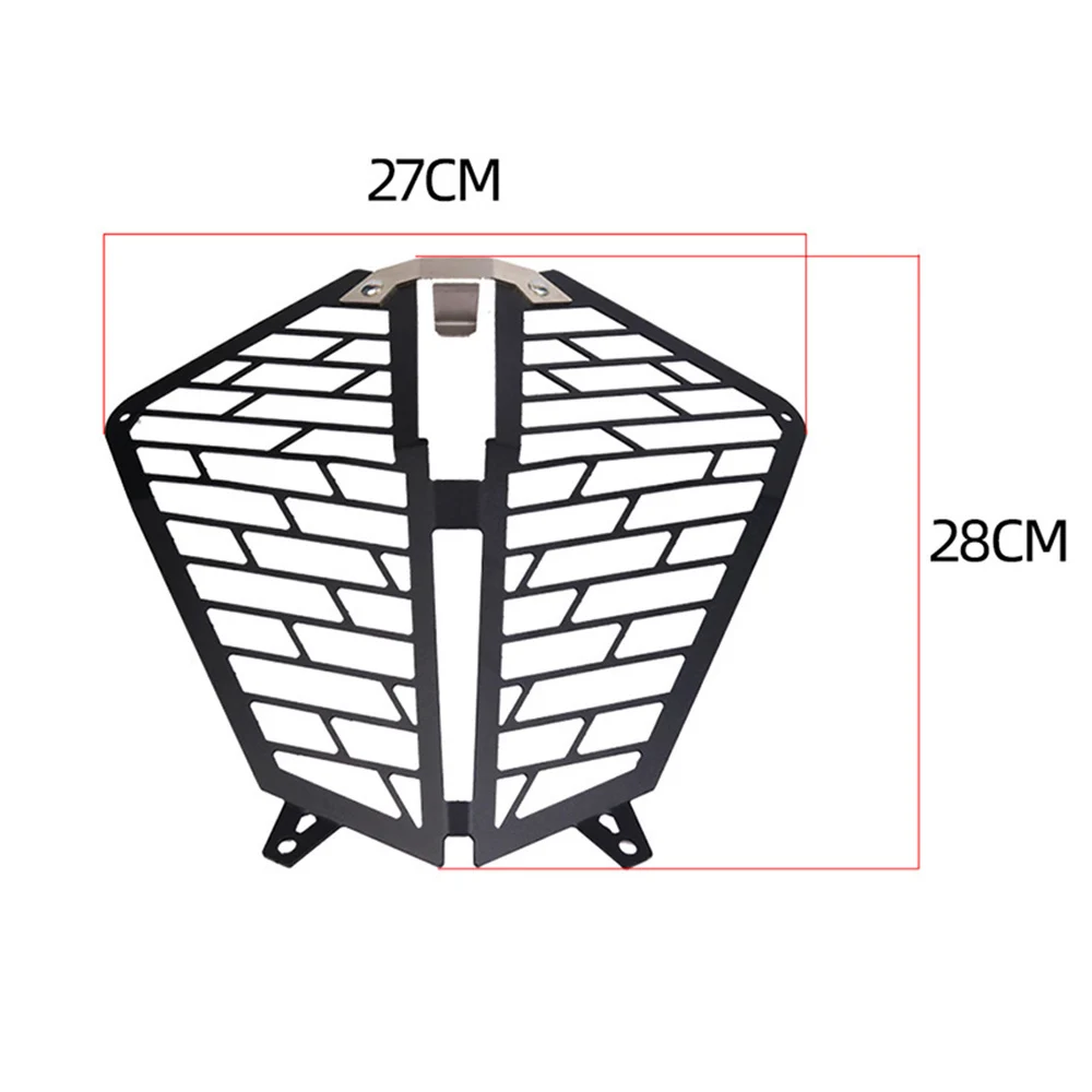 Couvercle de phare avant en maille d'aluminium, couvercle de protection pour KTM 790ADV 390ADV 890ADV R, grand abat-jour