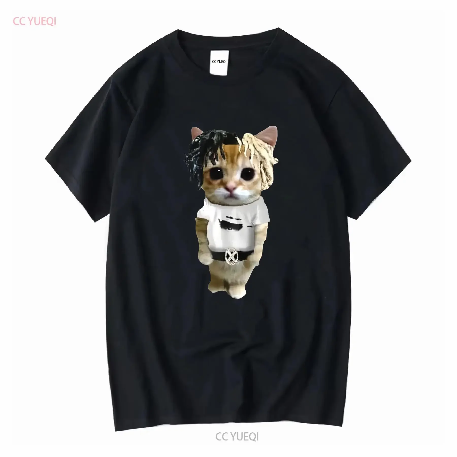 Ken Carson Cat camiseta divertida para Fans S 5Xl vintage lavado suave versátil transpirable homme Unisex moda elegante