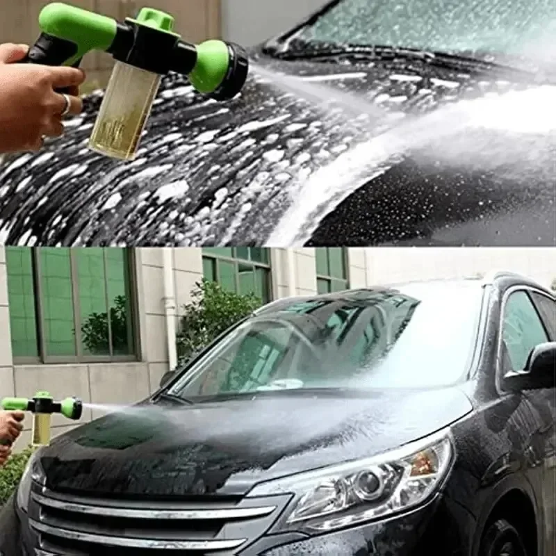 Auto Foam Lance Water Gun High Pressure 3 Grade Nozzle Jet Car Washer Sprayer Cleaning Tool Portable Automobile Garden Wash Tool