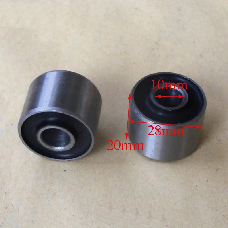 شجيرات محور عجلة الدراجة النارية لهوندا Wuyang Sundiro WH100 GCC Lead100 NH100 SDH100 SCR100 إطار سكوتر جلبة مخمدات الصدمات #2