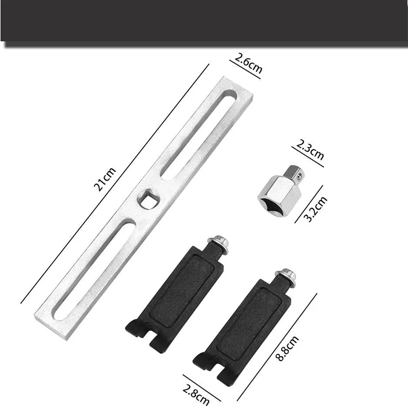 연료 펌프 제거 뚜껑 탱크 커버 잠금 링 도구, 조정 가능한 스패너 렌치 도구, 메르세데스 벤츠, BMW, 아우디, 폭스바겐용, 3/8 \