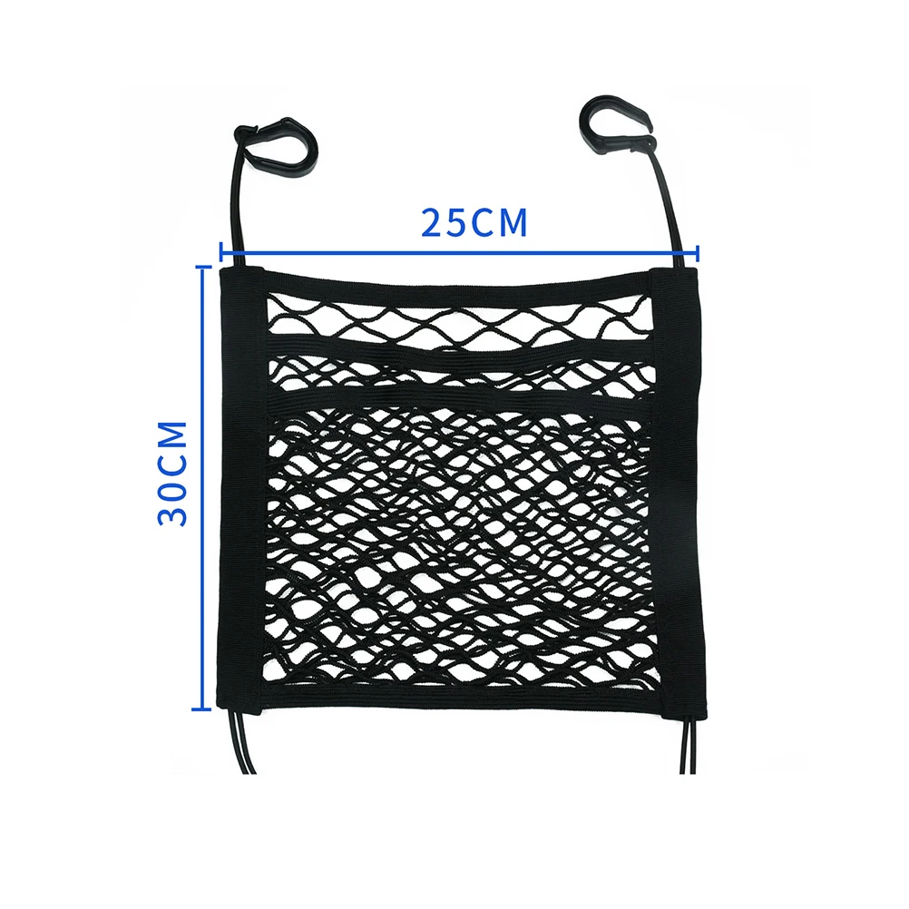 

Car Seat Storage Net Pocket Durable Organizer Bag for Documents and Mobile Phone