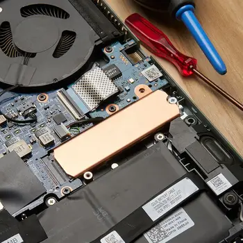 Chladič M.2 NVME 2280 2242 2230 SSD měděný chladič PS5 SSD disky silikonový chladič pro notebook PC M2 2280 NGFF PCI-E SSD 6 nejlepší prodej Chladič SSD 2242 - №1