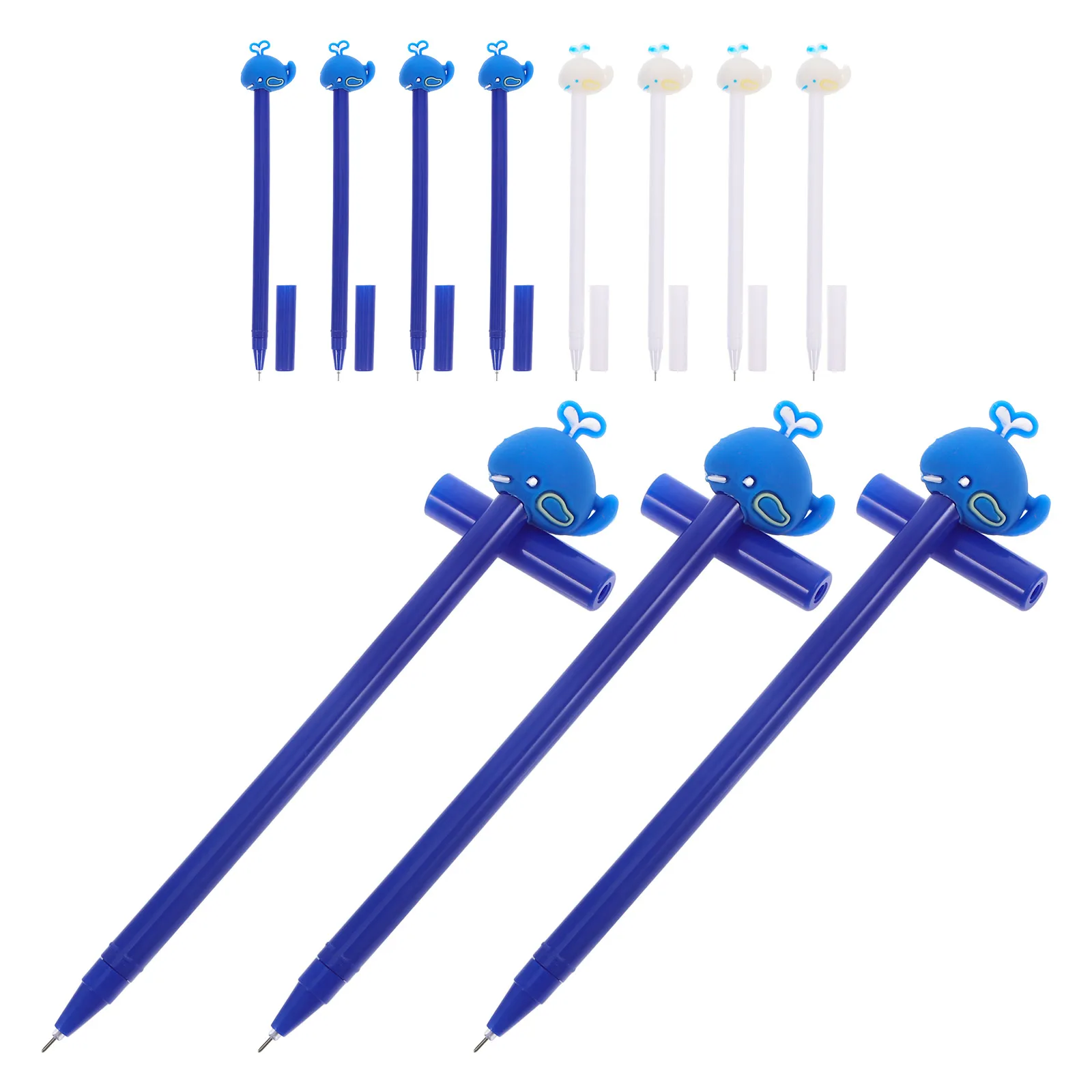 

13pcs Whale Gel Pens 0.5mm Black Cute Cartoon Student Office Signing Pens Eco friendly Great for Writing Cards Crafting Study