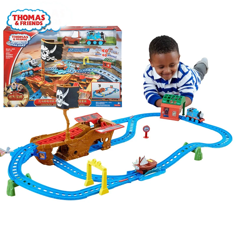 Thomas and Friends Motorized Thomas Shipwreck Adventure from Sodor Rail Of Children\'s kids Toys Baby Toys Educational Toys cdv11