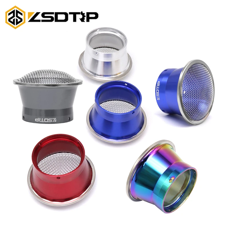 ZSDTRP 63mm Carburetor Intake Air Filter Wind Horn Cup Carb Funnel Trumpet For PWM PWK 34-42MM