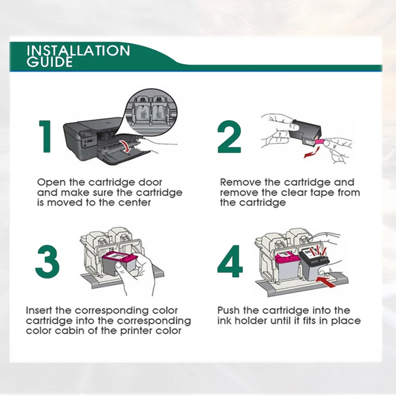 vilaxh HP 305 HP 305 XL 잉크 카트리지 HP Deskjetseries 4100 1212 1255 4122 6422 6430 2332 305