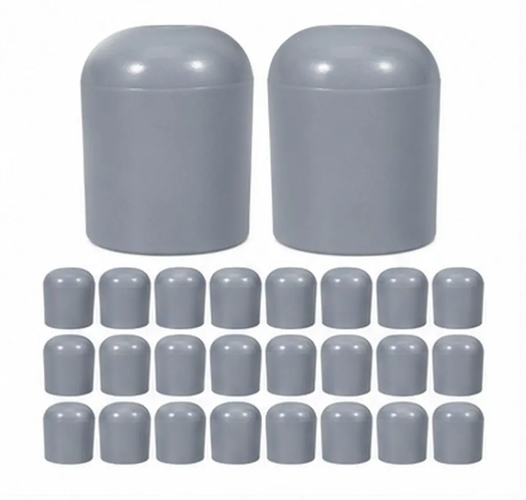 36pcs Folding Chair Leg Floor Protectors for Hardwood Floors – 7/8 Inch Furniture Foot Caps