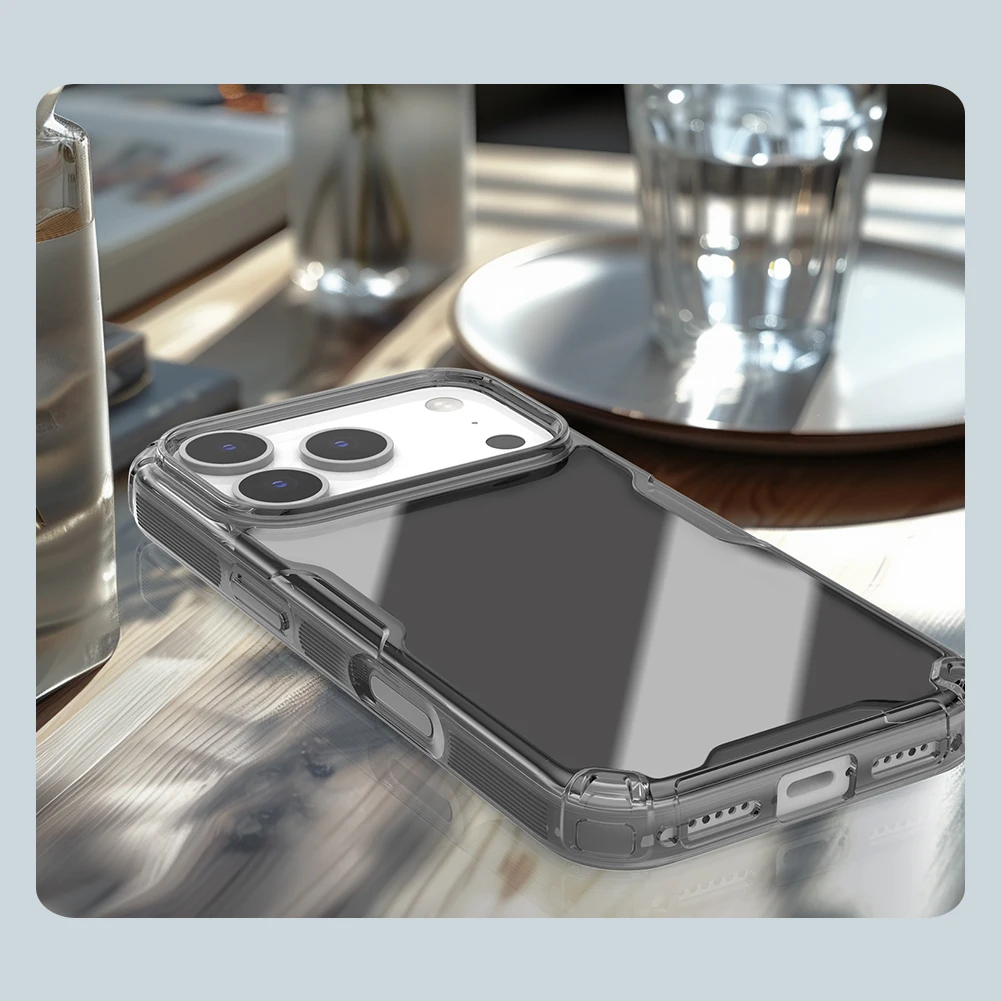 NILLKIN Schutzhülle für iPhone 18 Pro MAX, Nature Pro, passgenaue Hülle, transparente Schutzhülle für iPhone 17 Pro Max/18 Pro Max – Detail 12