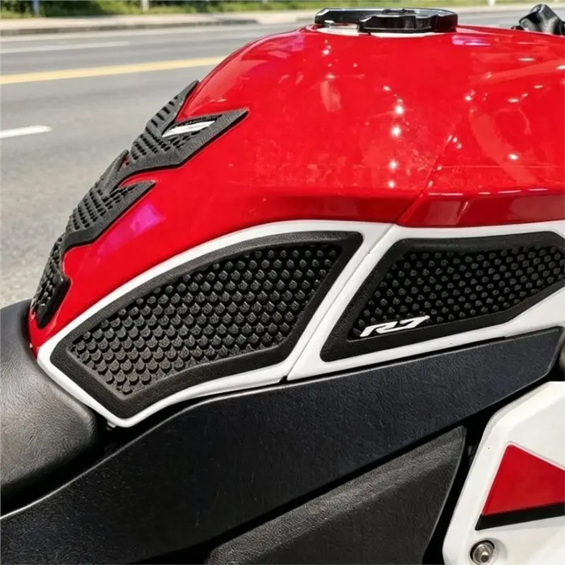 ABTC-Anti-Slip Tank Side Pads (Knee Grips/Scratch Protection Pads) For YZF-R7 (2026) Sportbike