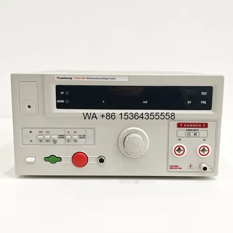Wmwmnu for Huazheng Portable Withstand Voltage Tester Automatic AC DC Hipot Test Instrument With Leakage Current Display for