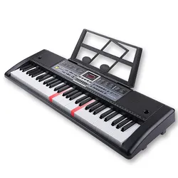 Professional 61Keys Electronic Piano Keyboard Portable Digital Musical Instruments For Children's Adults Function Synthesizer