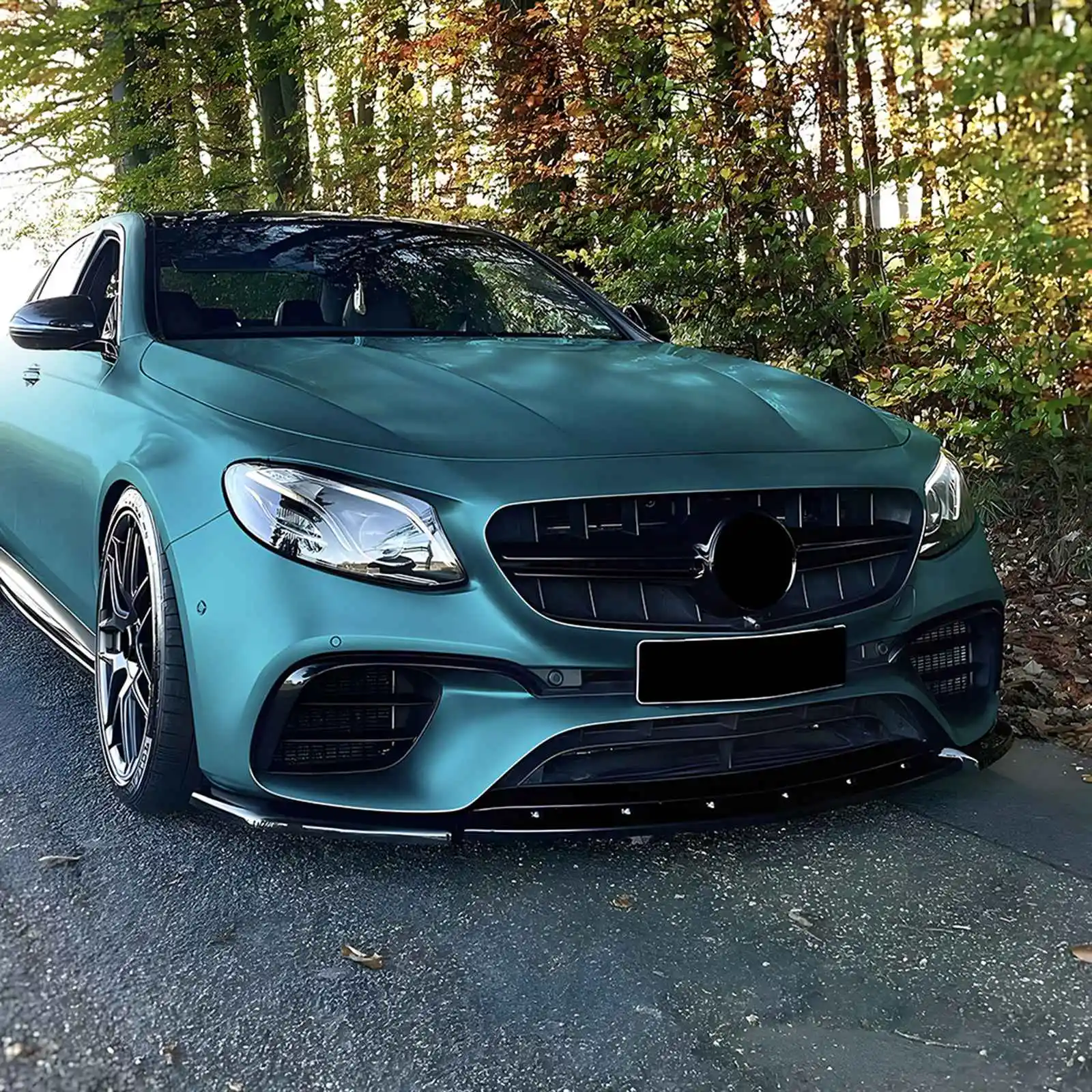 

Front Lip Front Shovel Front Bar Spoiler Bumper Lower Splitter Diffuser Kits For Mercedes Benz W213 E63 2016-2020 Only