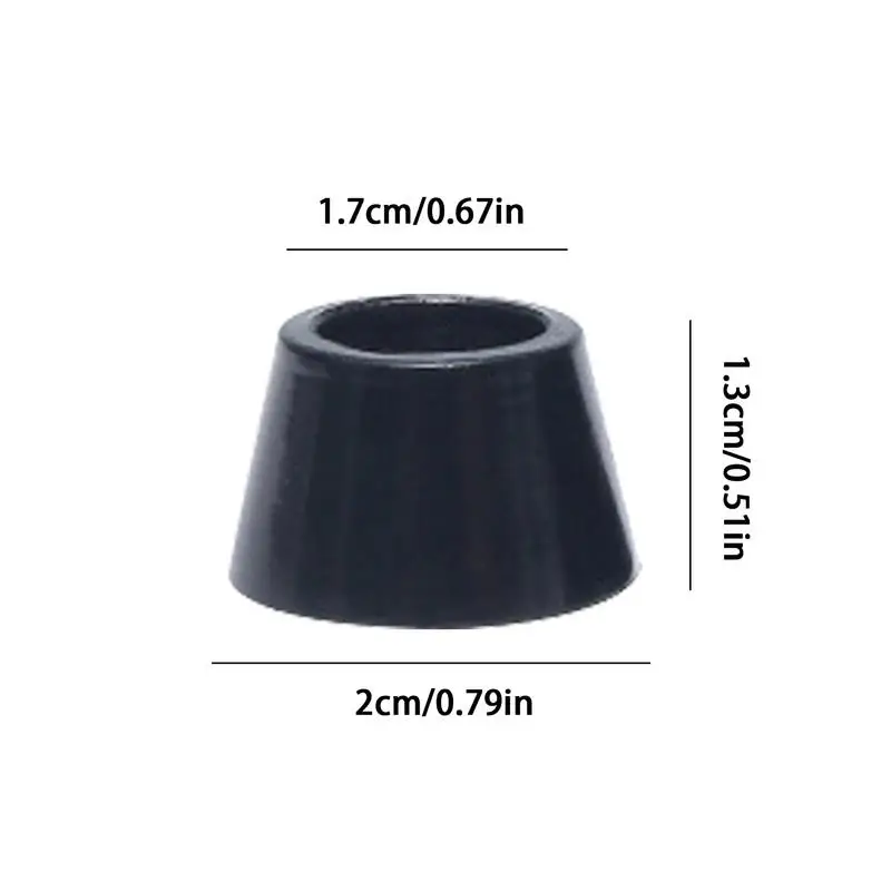 4pcs Foot Pad Rubber Tips Table Box Speaker Furniture Leg Shock Stand Absorber Non-slip Protector Furnitures Parts