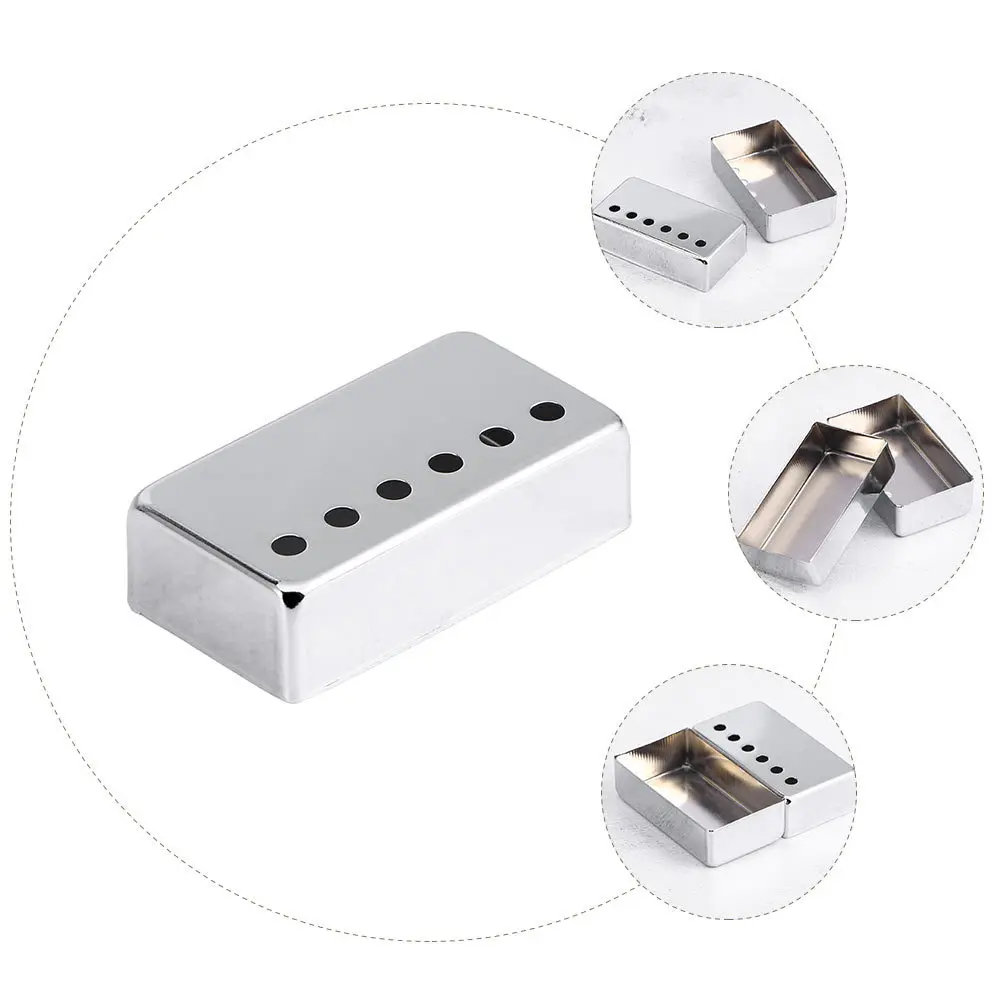 

Pickup Cover Protective Metal for Guitar Musical Instrument Double Coil Copper Protection Sturdy