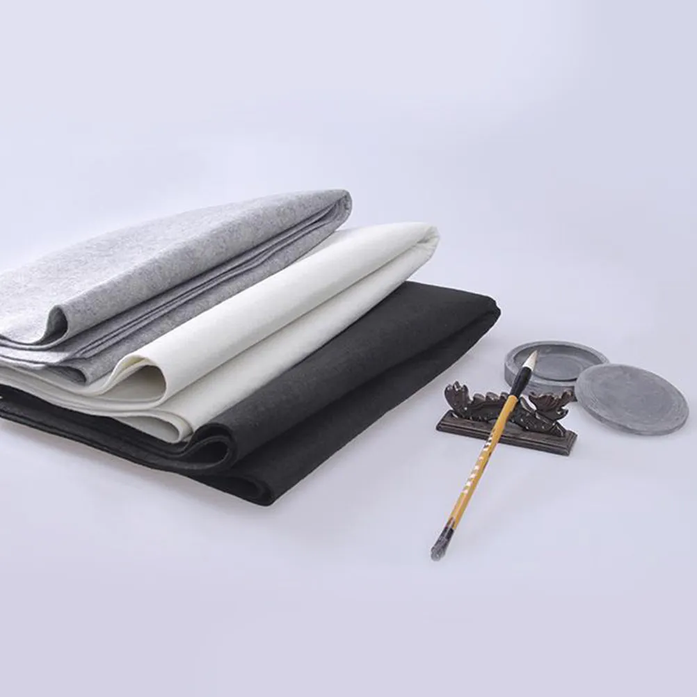 Thick Wool Felt Painting Mat Calligraphy Pad Drawing Desk Protector Ink Absorbing Non Movable Paper Essential