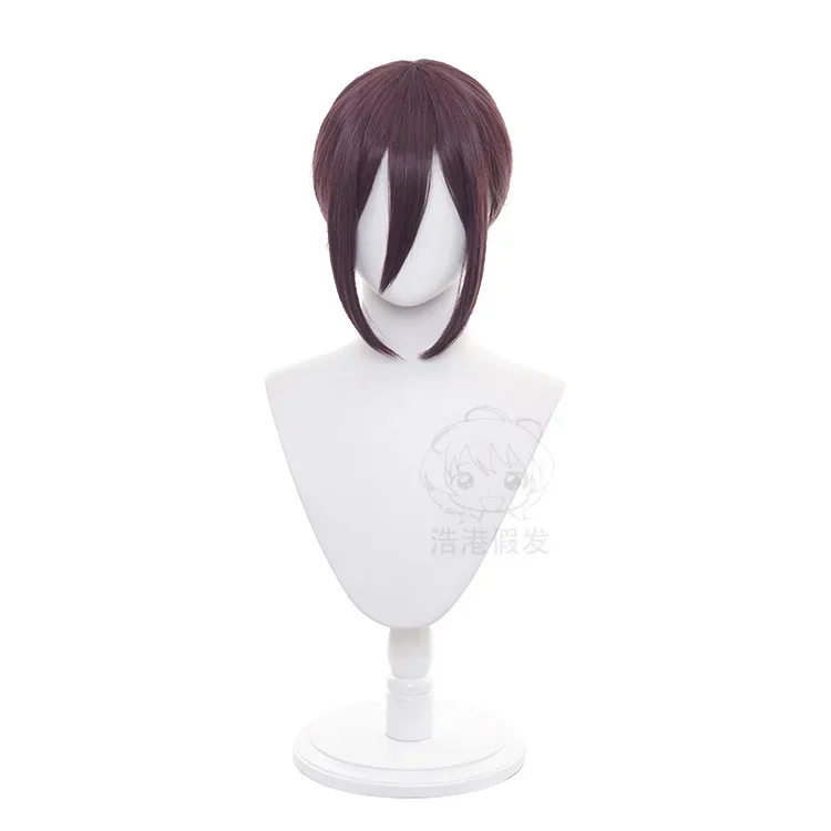 

Reze Chainsaw Man Cosplay Wig Woman Long Dark Purple Hair Japanese Anime Con Costume Accessories Stage Performance Dress Up Wigs