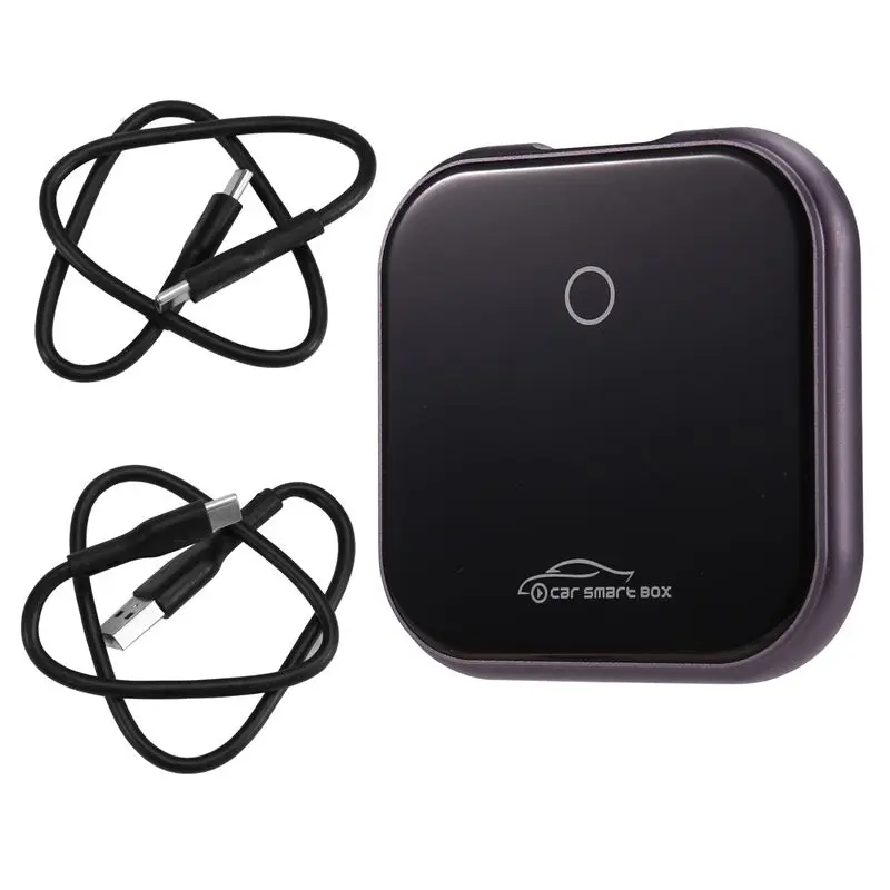 

Беспроводной адаптер A82U-2 2-в-1 для CarPlay и Android Auto, преобразующий проводное подключение в беспроводное.