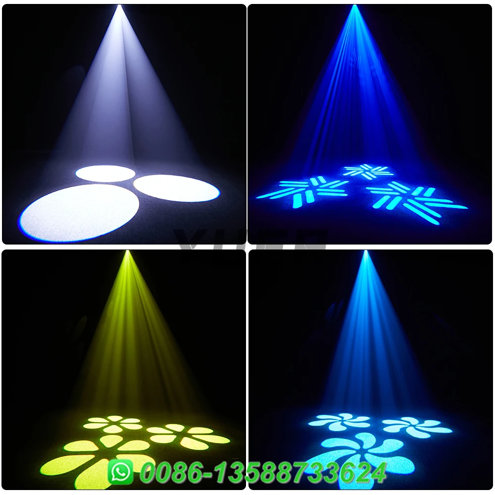 Imagem -06 - Led Moving Head Light Bee Eye Spot Beam Rgbw Gobo Efeito Estroboscópico dj Disco Bar Luzes do Palco do Clube Noturno 150w Pcs por Lote