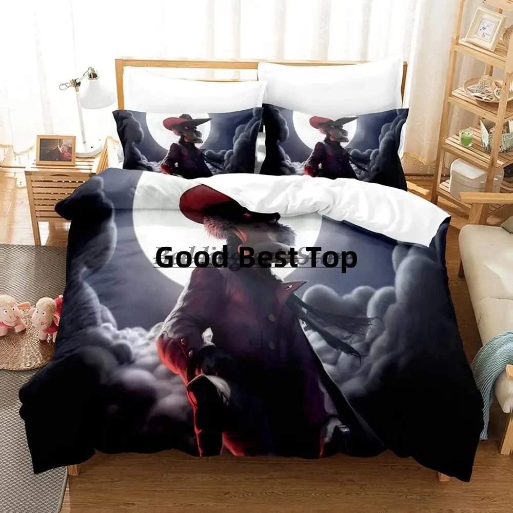 2023 Black duck Bedding Set Single Twin Full Queen King Size Bed Set Aldult Kid Bedroom Duvetcover Sets 3D Anime Bed Sheet Set